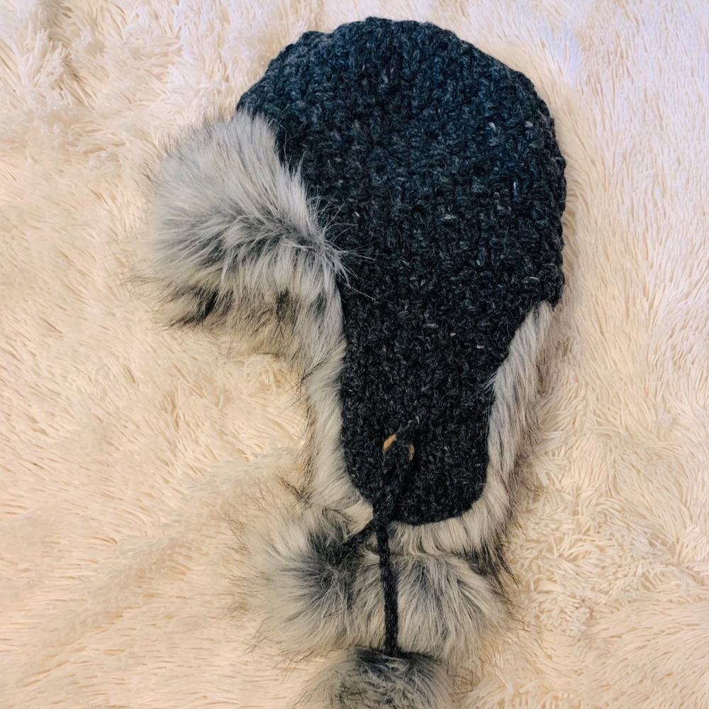 New Zealand Wool Faux Fur Trapper Hat
